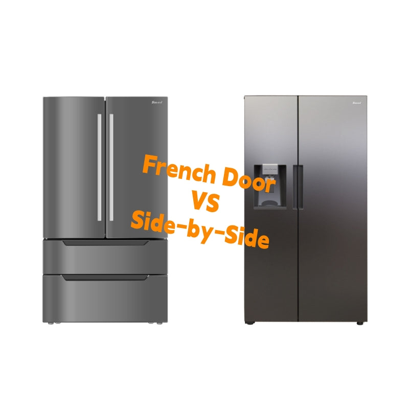 What is the Difference between French Door Refrigerator and Side-by-side Refrigerator？