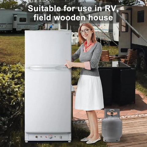 best  propane refrigerator can use in home or caravan