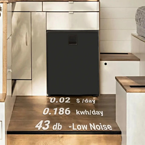 SMAD noiseless rv fridges with low energy consumption