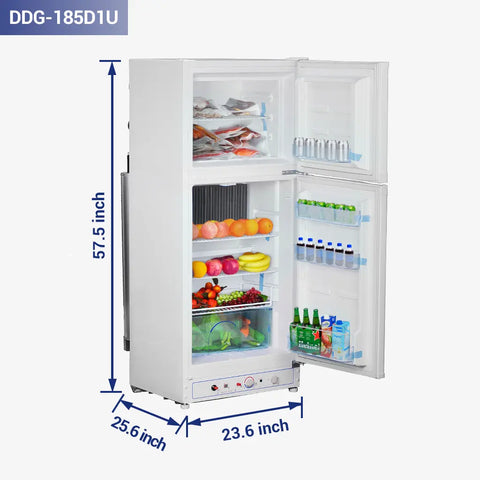 6.1 cu.ft top small freezer refrigerator