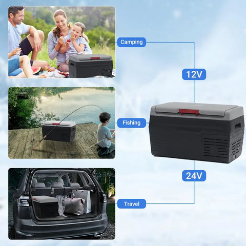 mini cooler fridge for car,camoing,fishing and travel