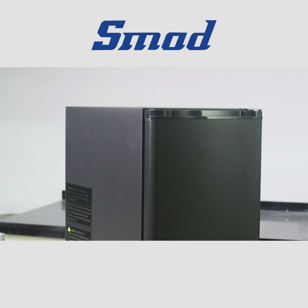 SMAD 2.1 cu.ft Silent Absorption Refrigerator with Lock, 12V Outdoor Camper Refrigerator